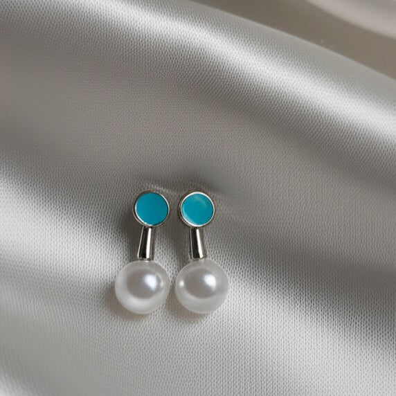 Dot & Pearl Earrings