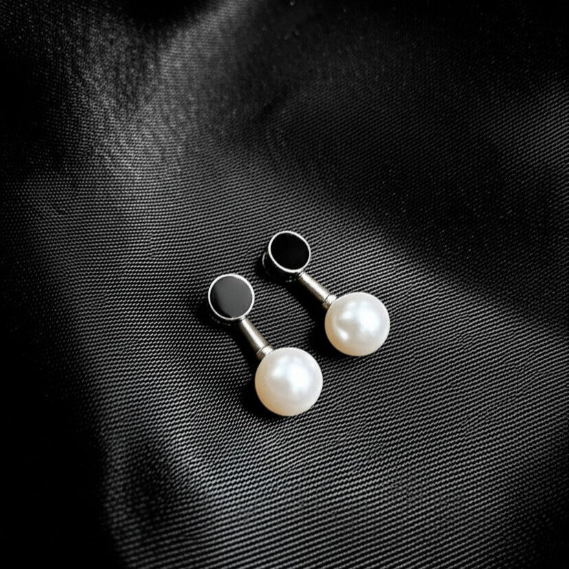 Dot & Pearl Earrings